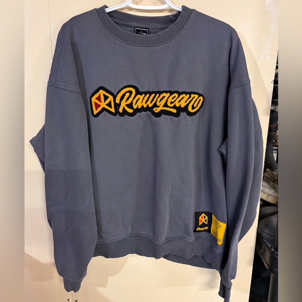 Rawgear Men's Crewneck Sweatshirt in Slate Gray Gym Gear